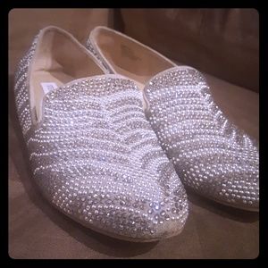 Steve Madden sparkle loafers